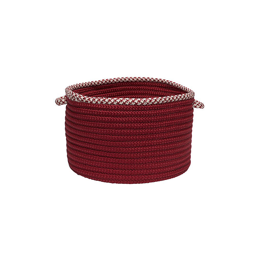 Colonial Mills Basket Houndstooth Bright Edge Basket Sangria Round Colonial Mills Basket Houndstooth Bright Edge Basket Sangria Round