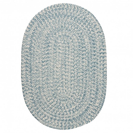 Colonial Mills Rug Howell Tweed Federal Blue Oval