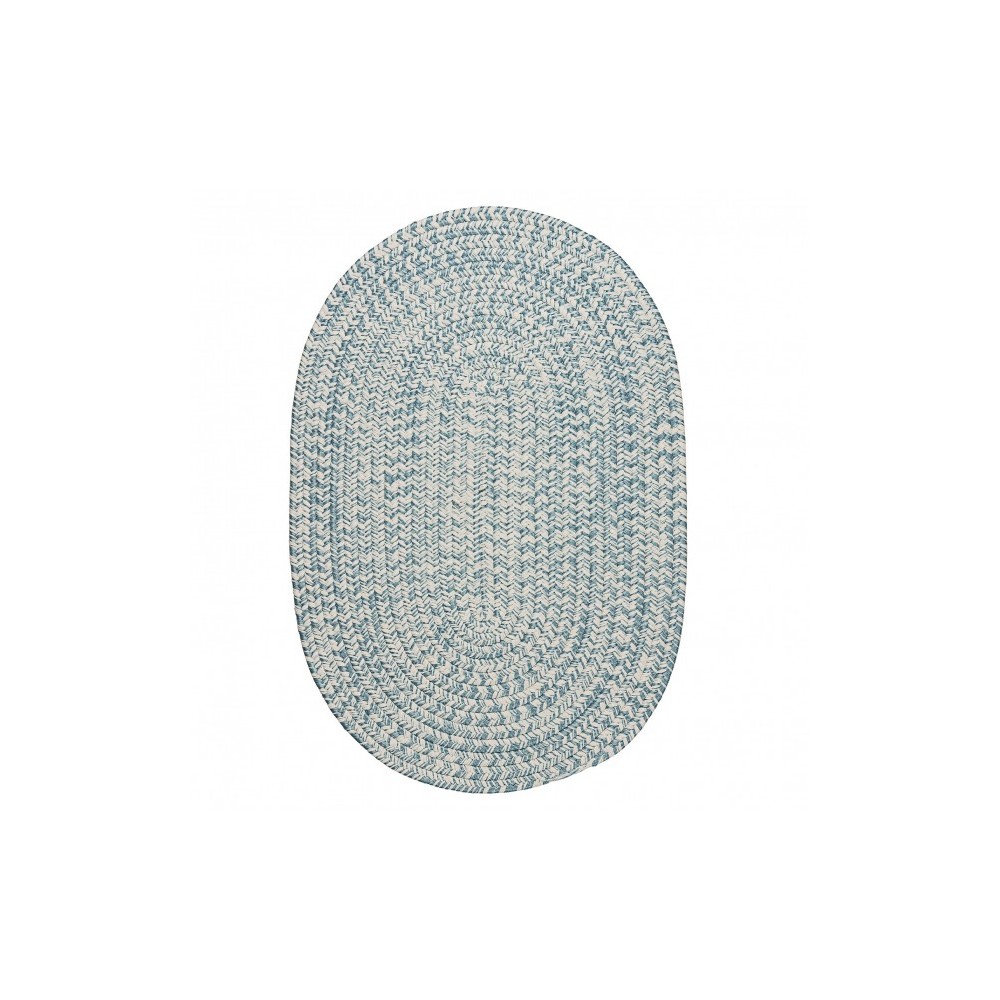 Colonial Mills Rug Howell Tweed Federal Blue Oval