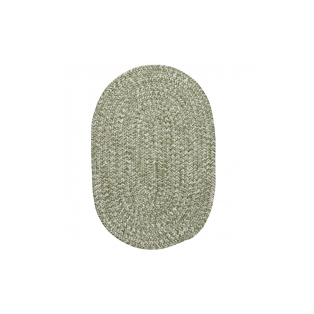 Colonial Mills Rug Howell Tweed Green Runner (Oval)