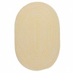 Colonial Mills Rug Howell Tweed Yellow Runner (Oval)