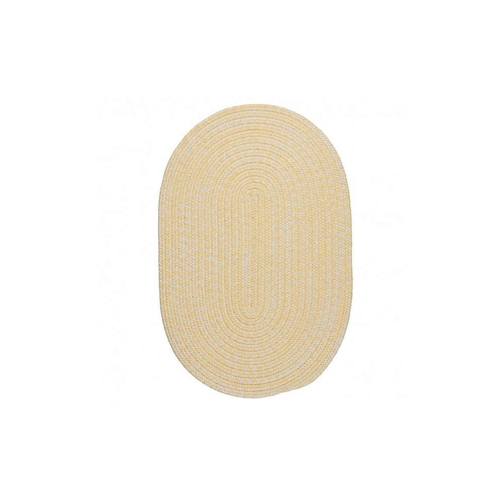 Colonial Mills Rug Howell Tweed Yellow Round