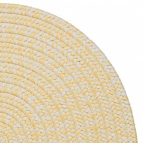 Colonial Mills Rug Howell Tweed Yellow Round