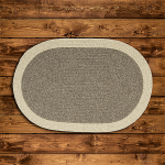 Colonial Mills Rug Hudson Dark Gray Runner (Oval)