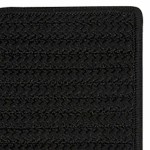 Colonial Mills Rug Ikebana Black Runner (Rectangle)