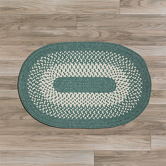 Colonial Mills Rug Jackson Teal Runner (Oval)