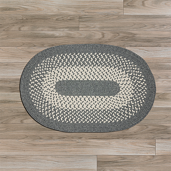 Colonial Mills Rug Jackson Gray Round