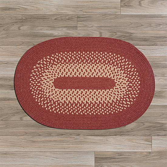 Colonial Mills Rug Jackson Rosewood Runner (Oval)