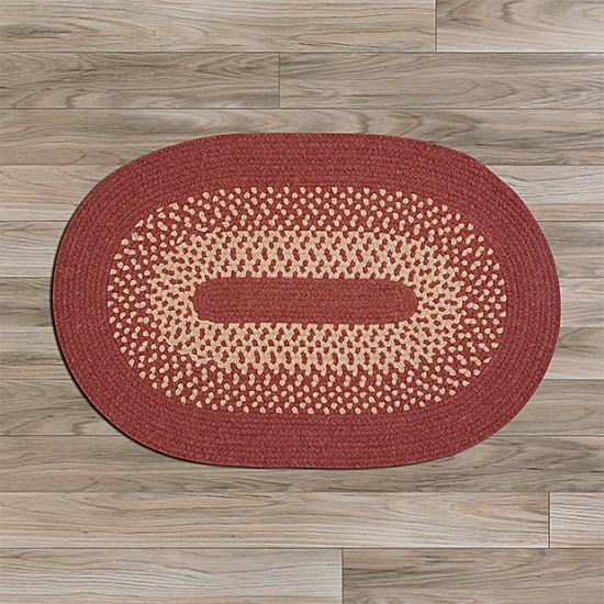 Colonial Mills Rug Jackson Rosewood Round