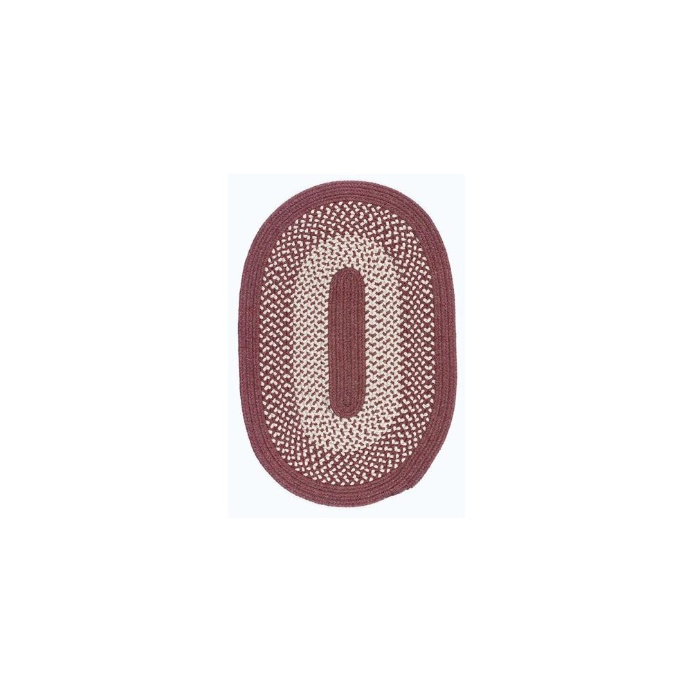 Colonial Mills Rug Jackson Rosewood Oval