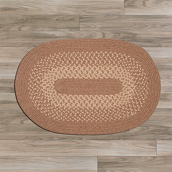 Colonial Mills Rug Jackson Taupe Runner (Oval)