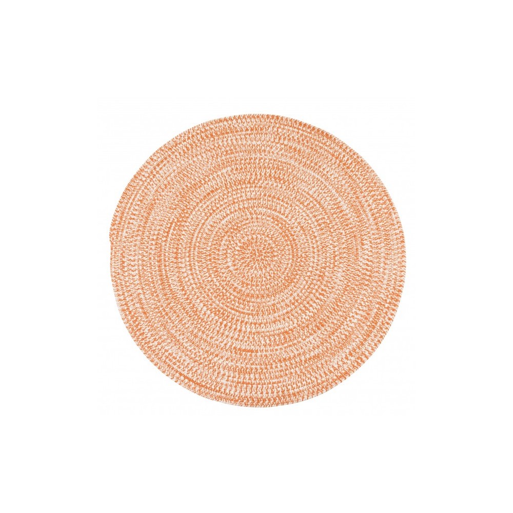 Colonial Mills Rug Kaari Tweed Rusted Orange Round