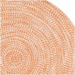 Colonial Mills Rug Kaari Tweed Rusted Orange Round