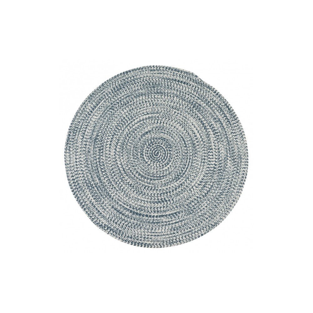 Colonial Mills Rug Kaari Tweed Arctic Blue Round