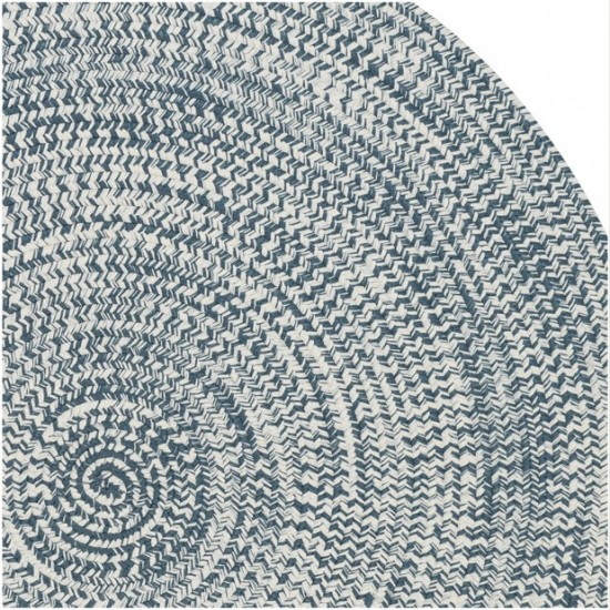 Colonial Mills Rug Kaari Tweed Arctic Blue Round