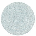 Colonial Mills Rug Kaari Tweed Federal Blue Round