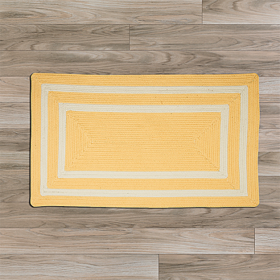 Colonial Mills Rug La Playa Sun Yellow Runner (Rectangle)