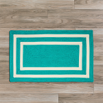 Colonial Mills Rug La Playa Aqua Rectangle