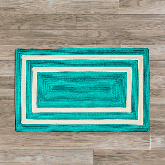 Colonial Mills Rug La Playa Aqua Rectangle