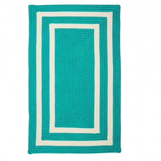 Colonial Mills Rug La Playa Aqua Rectangle