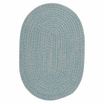 Colonial Mills Rug Laffite Tweed Light Blue Oval