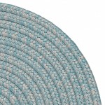 Colonial Mills Rug Laffite Tweed Light Blue Runner (Oval)