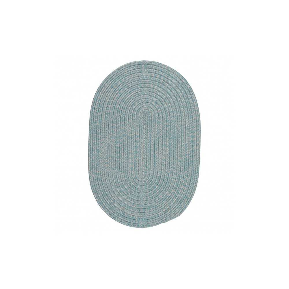 Colonial Mills Rug Laffite Tweed Light Blue Runner (Oval)