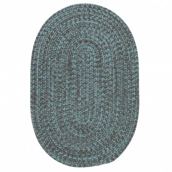 Colonial Mills Rug Laffite Tweed Blue Gray Sample