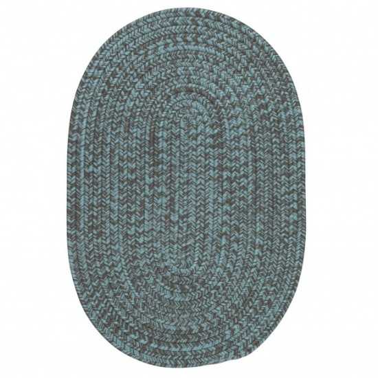 Colonial Mills Rug Laffite Tweed  Blue Gray Oval