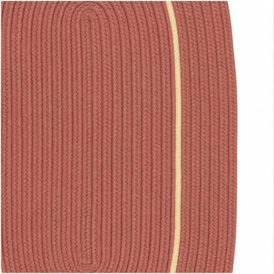 Colonial Mills Rug Lifestyle Accent Border Barn Red Oval