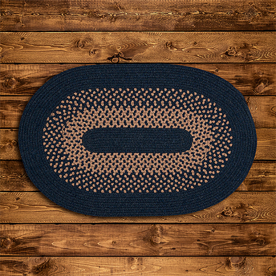 Colonial Mills Rug Madison Blue Moon Runner (Oval)