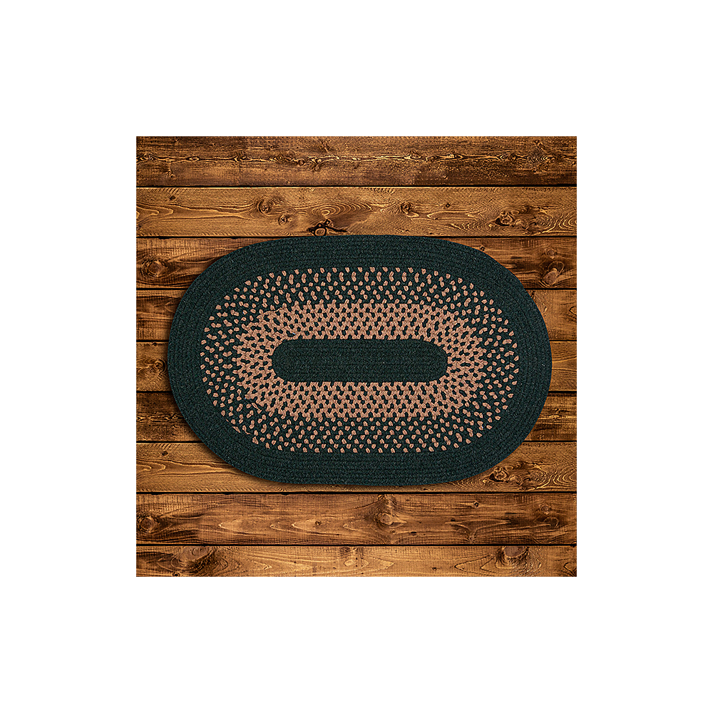 Colonial Mills Rug Madison Alpine Green Runner (Oval)