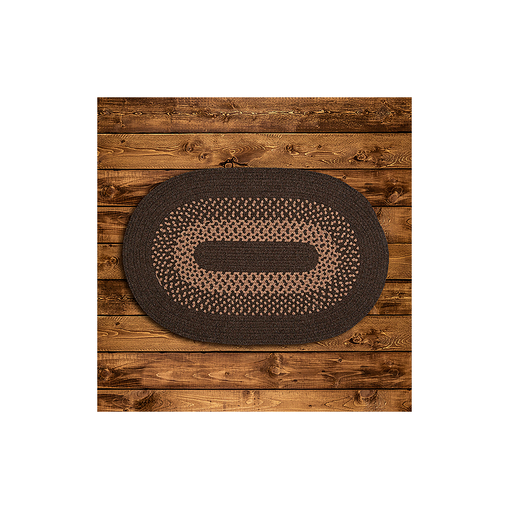 Colonial Mills Rug Madison Roasted Brown Oval