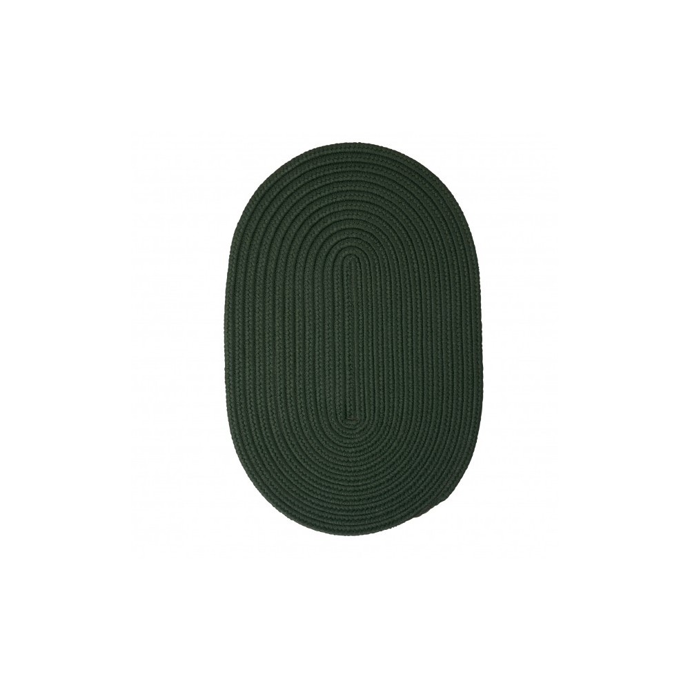 Colonial Mills Rug Mary's Isle Dark Green Oval