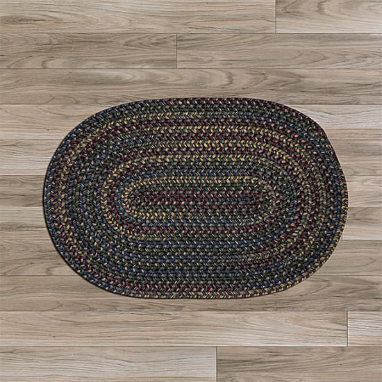 Colonial Mills Rug Midnight Charcoal Runner (Oval)