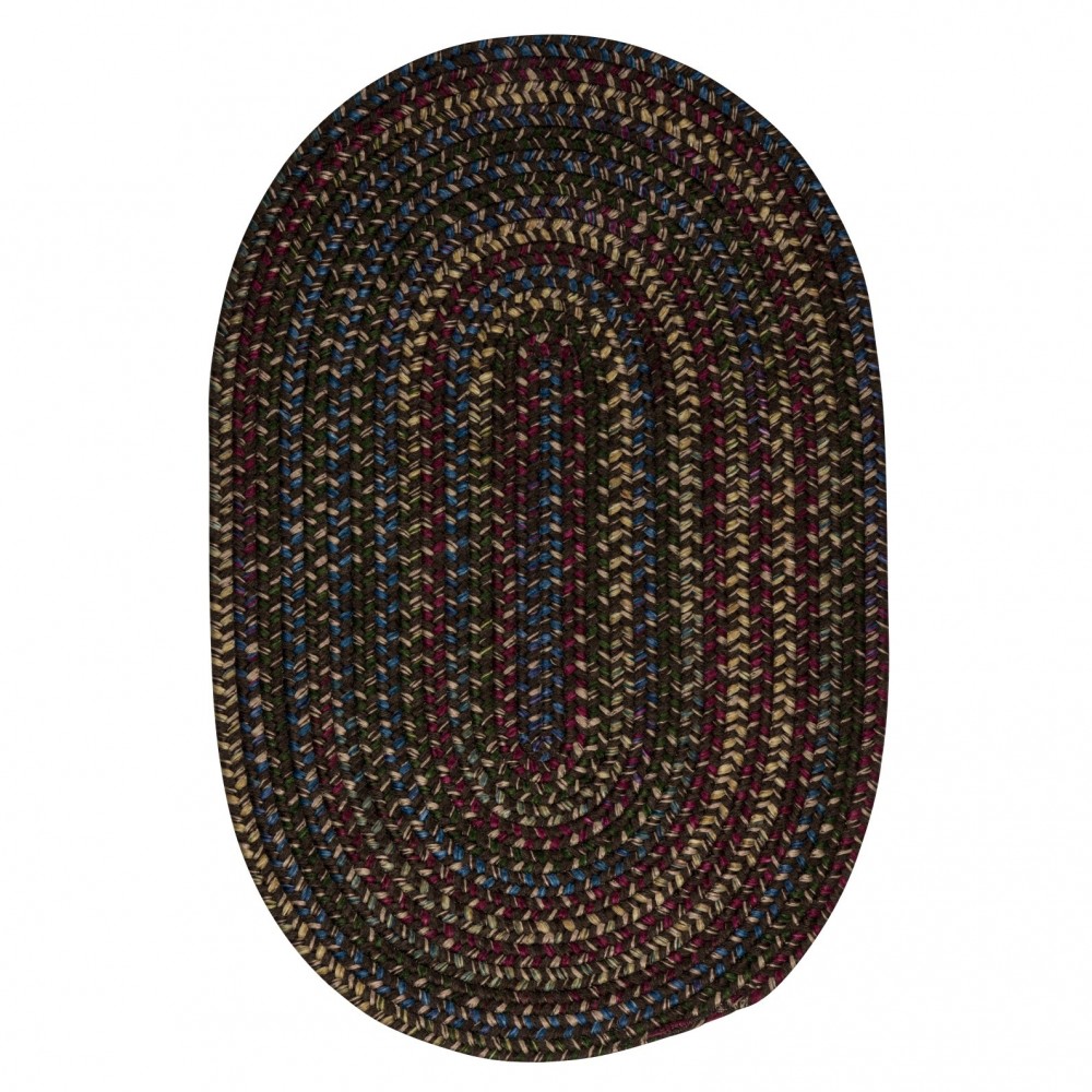 Colonial Mills Rug Midnight Java Runner (Oval)