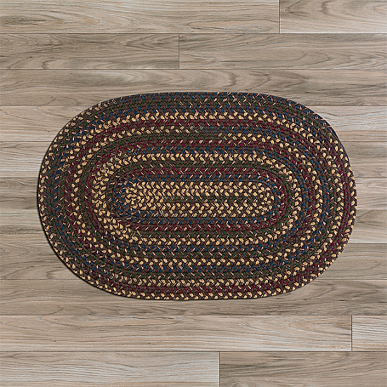 Colonial Mills Rug Midnight Java Runner (Oval)