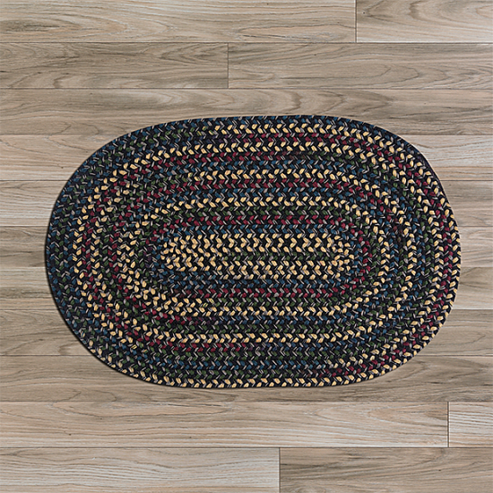 Colonial Mills Rug Midnight Carbon Round