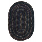 Colonial Mills Rug Midnight Indigo Round