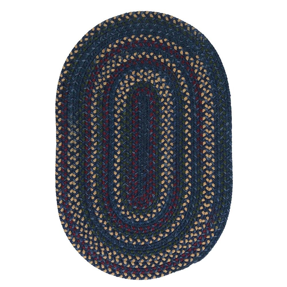 Colonial Mills Rug Midnight Indigo Oval