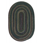 Colonial Mills Rug Midnight Deep Forest Runner (Oval)