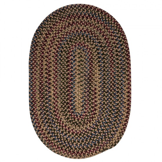 Colonial Mills Rug Midnight Mocha Oval