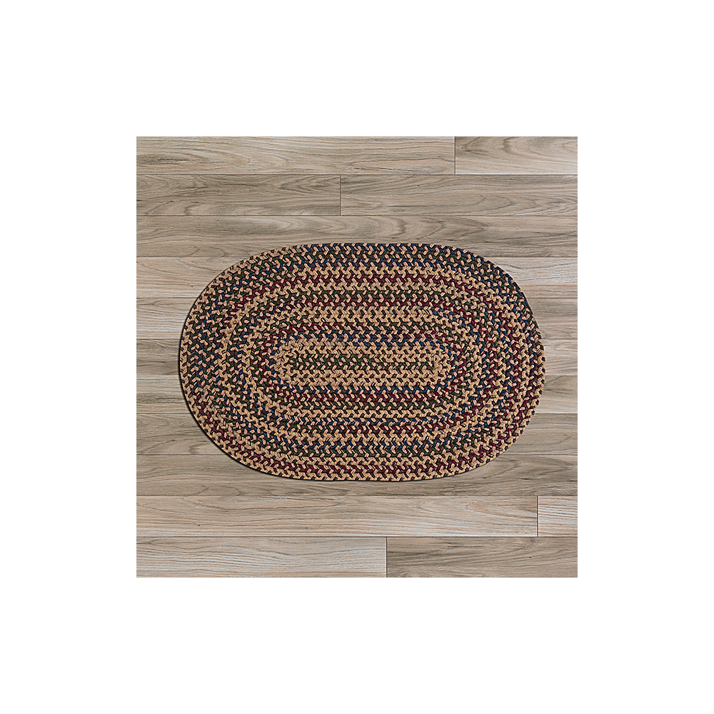 Colonial Mills Rug Midnight Mocha Oval