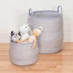 Colonial Mills Basket Mistique Basket Purple Round