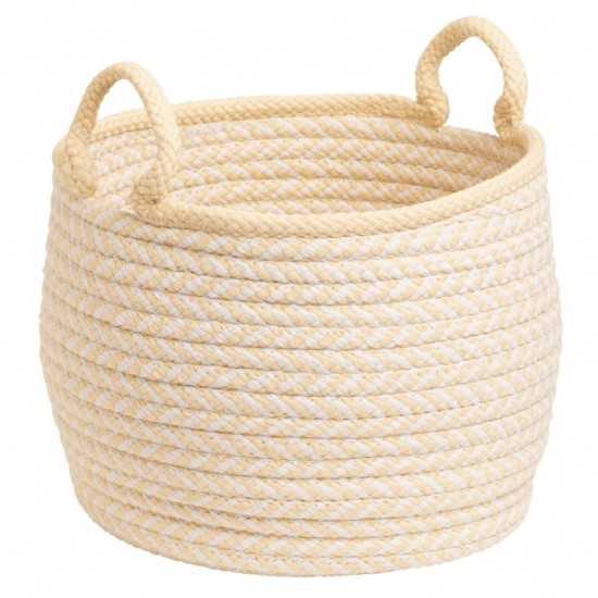 Colonial Mills Basket Mistique Basket Yellow Round