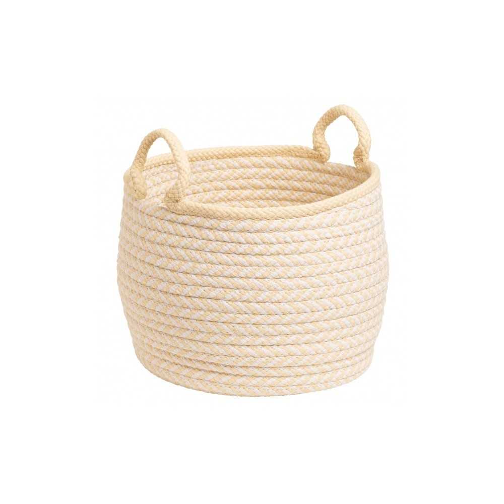 Colonial Mills Basket Mistique Basket Yellow Round