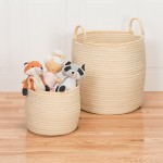 Colonial Mills Basket Mistique Basket Yellow Round