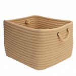 Colonial Mills Basket Modern Farmhouse Braided Mudroom Hazelnut Rectangle