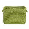Colonial Mills Basket Modern Farmhouse Home Pea Green Rectangle