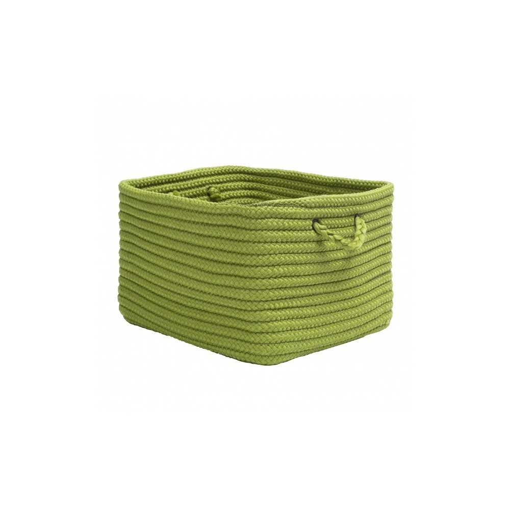 Colonial Mills Basket Modern Farmhouse Home Pea Green Rectangle